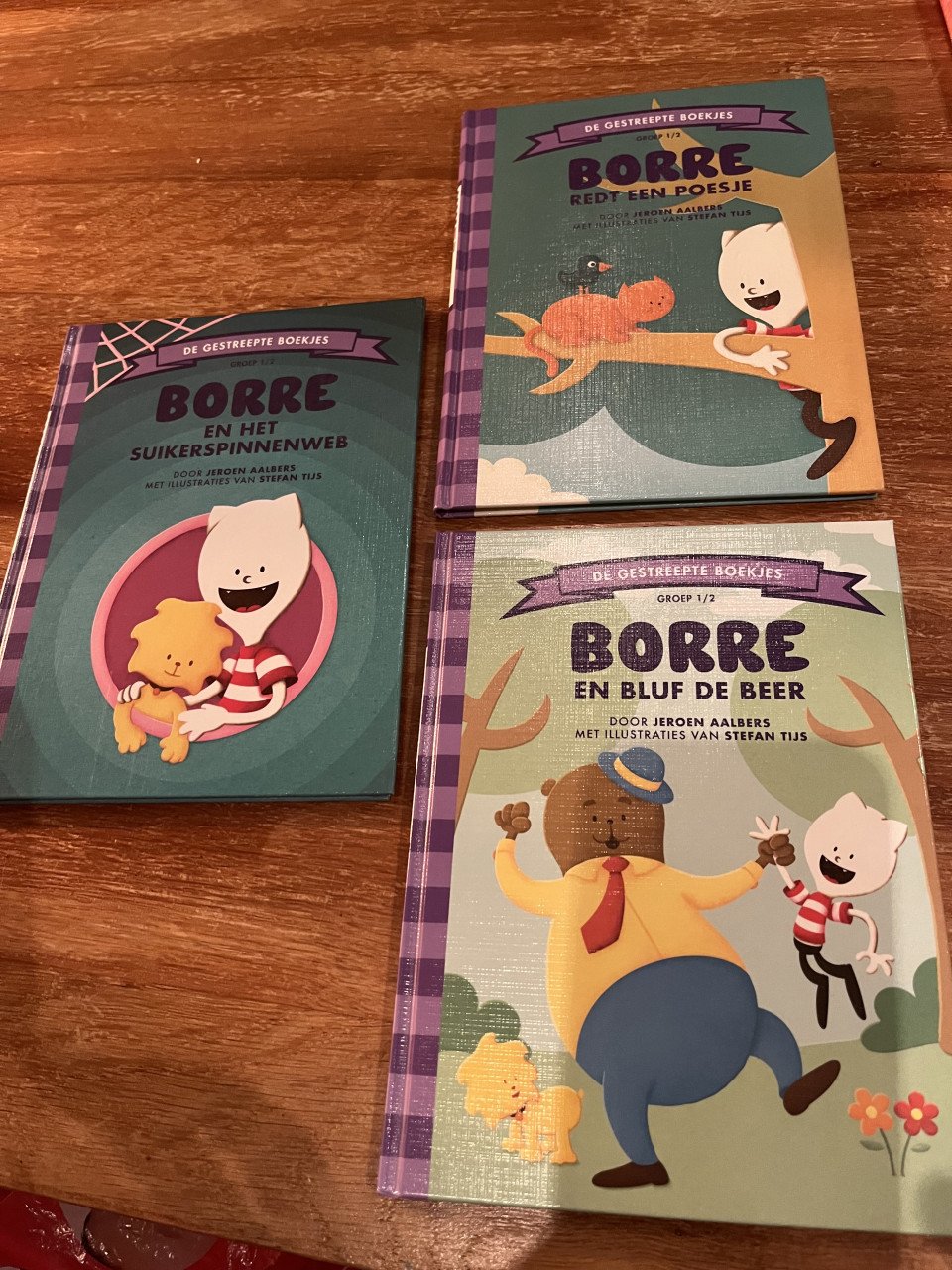 3 stuks Borre boekjes