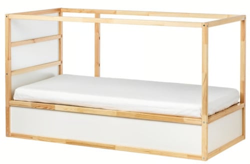 Ikea bed 'Kura' omkeerbaar