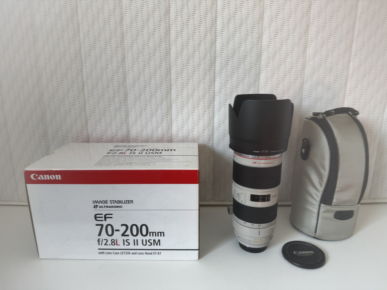 Canon Lens 70-200 mm f2,8L IS II USM in perfecte staat