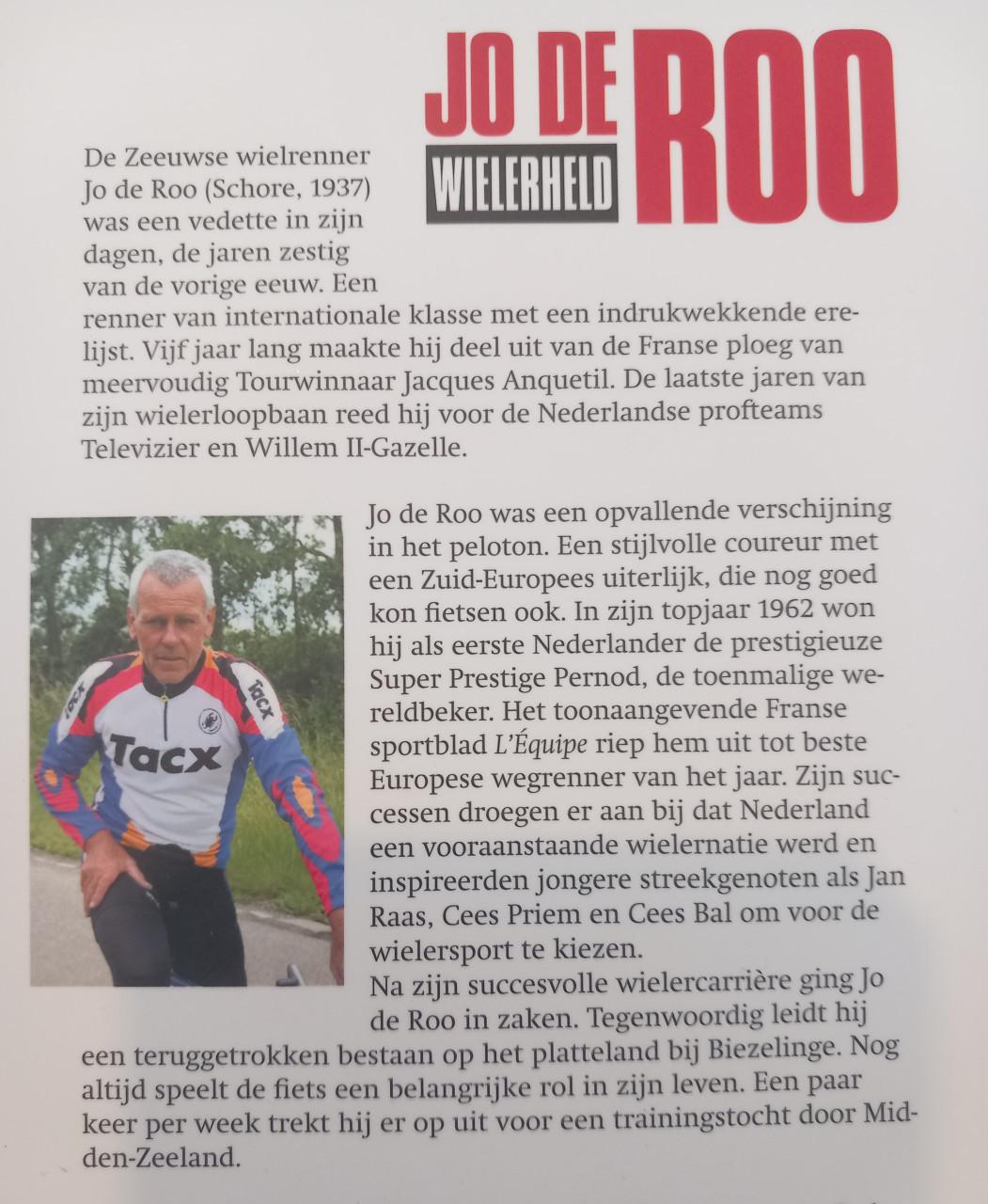 Jo de Roo wielerheld
