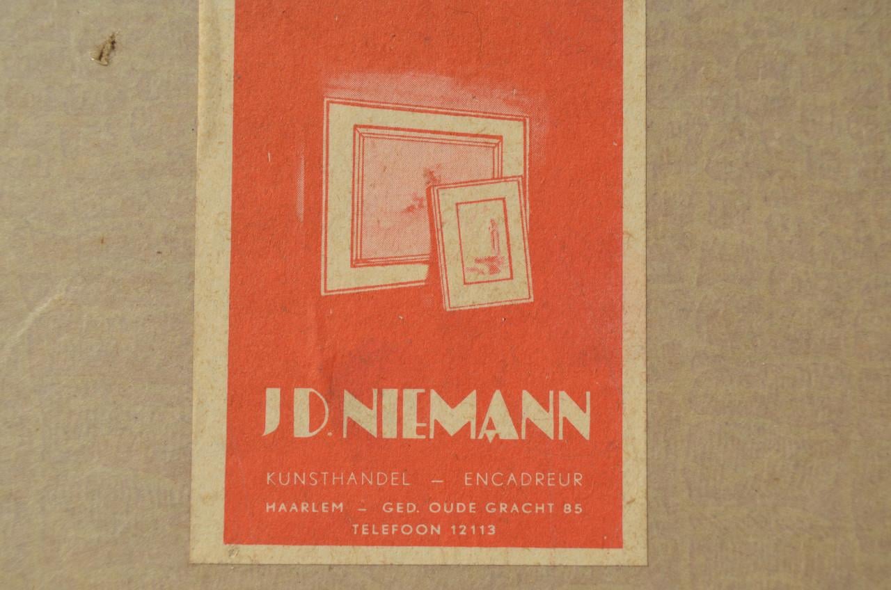 Jakob Maris Frans Buffa 'De Molen' litho (?) begin 20e eeuw