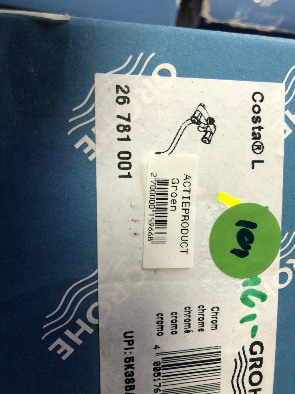 Diverse badkranen  grohe , plieger vanaf 10 euro per stuk