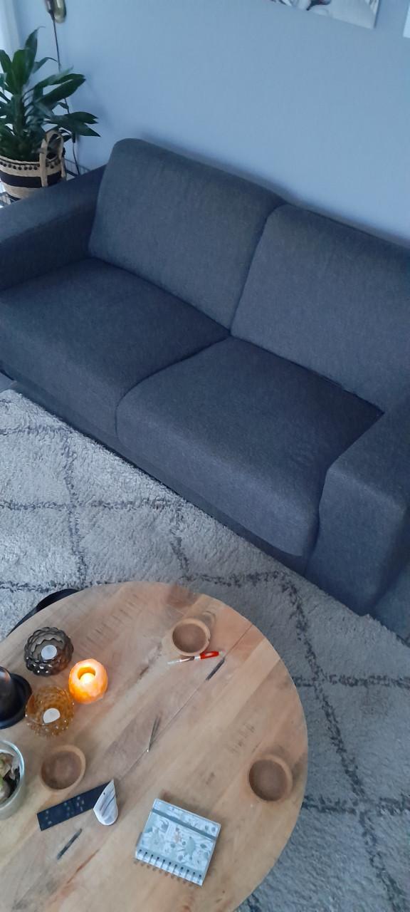 2 zitsbank antraciet