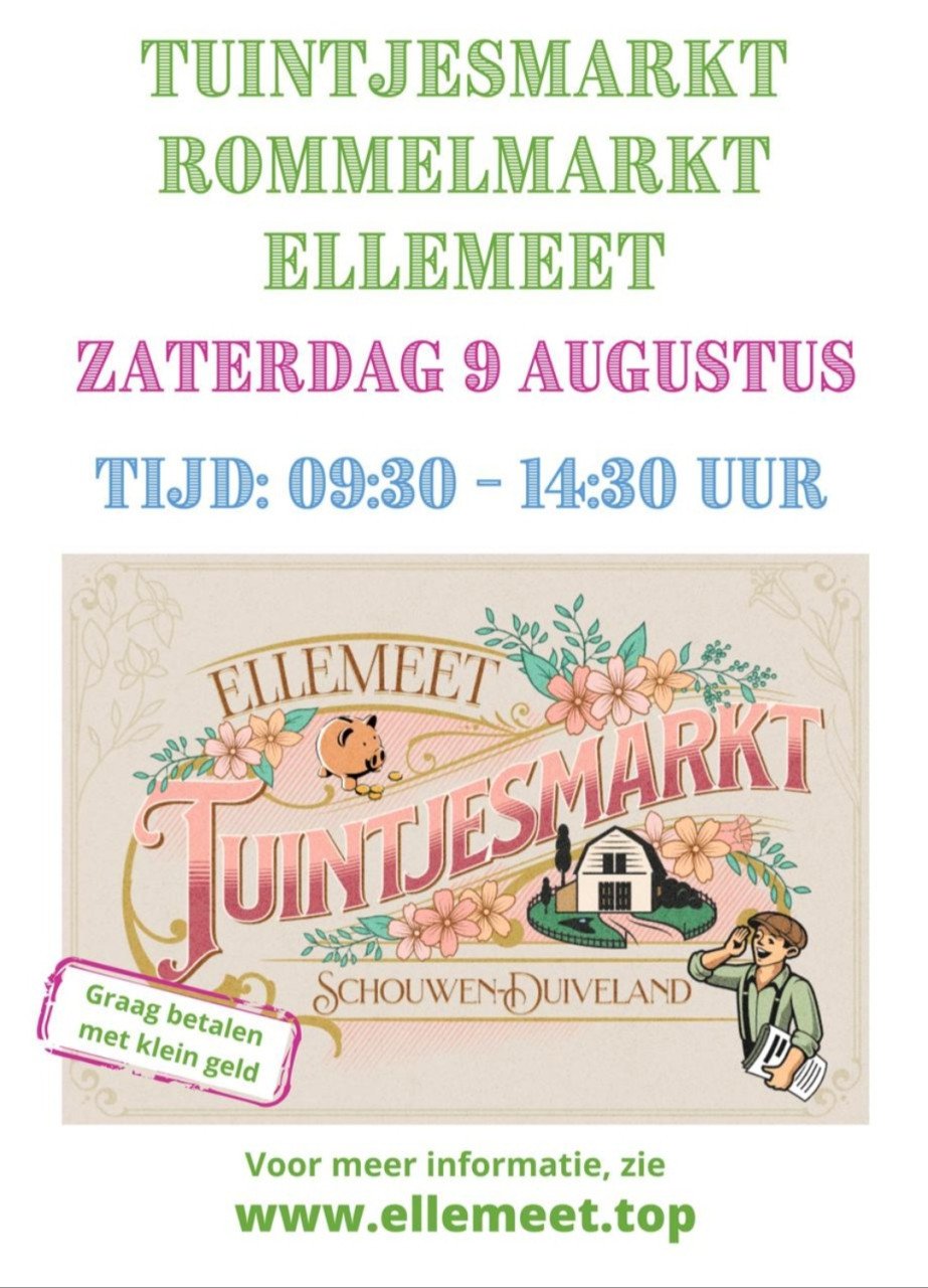 Tuintjesmarkt ellemeet