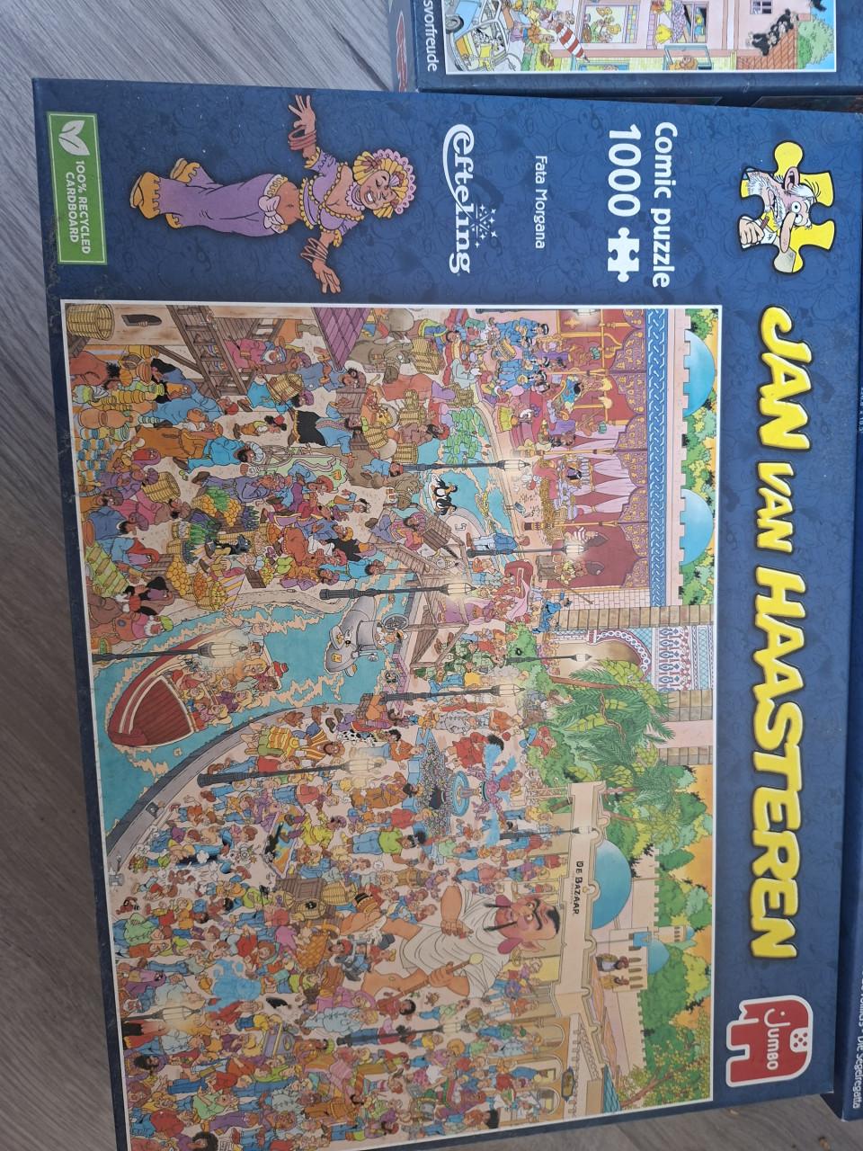 5 jan van haasteren puzzels 1000 stukjes