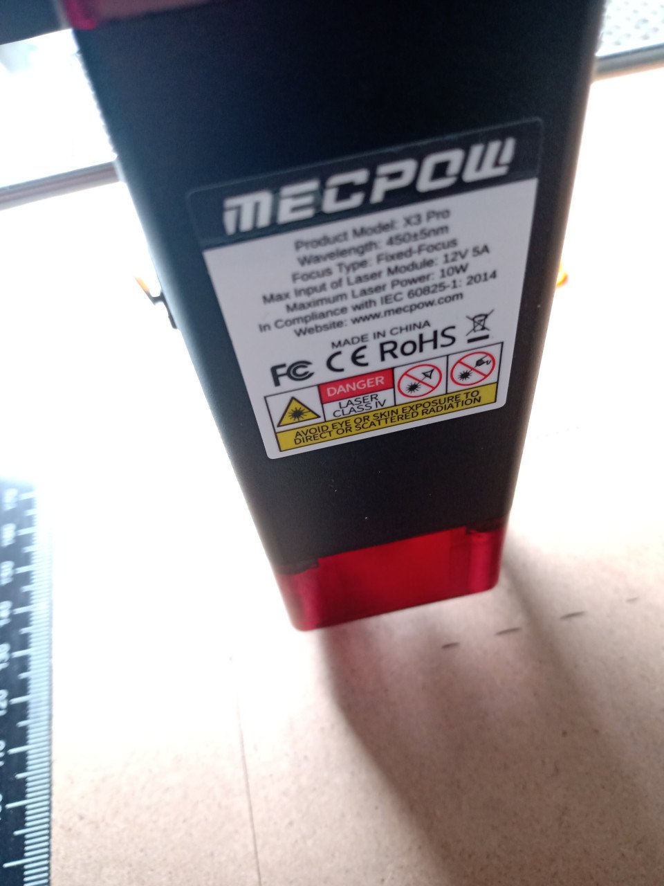 Mecpow X3 pro - 10w laser - ONDER VOORBEHOUD VERKOCHT