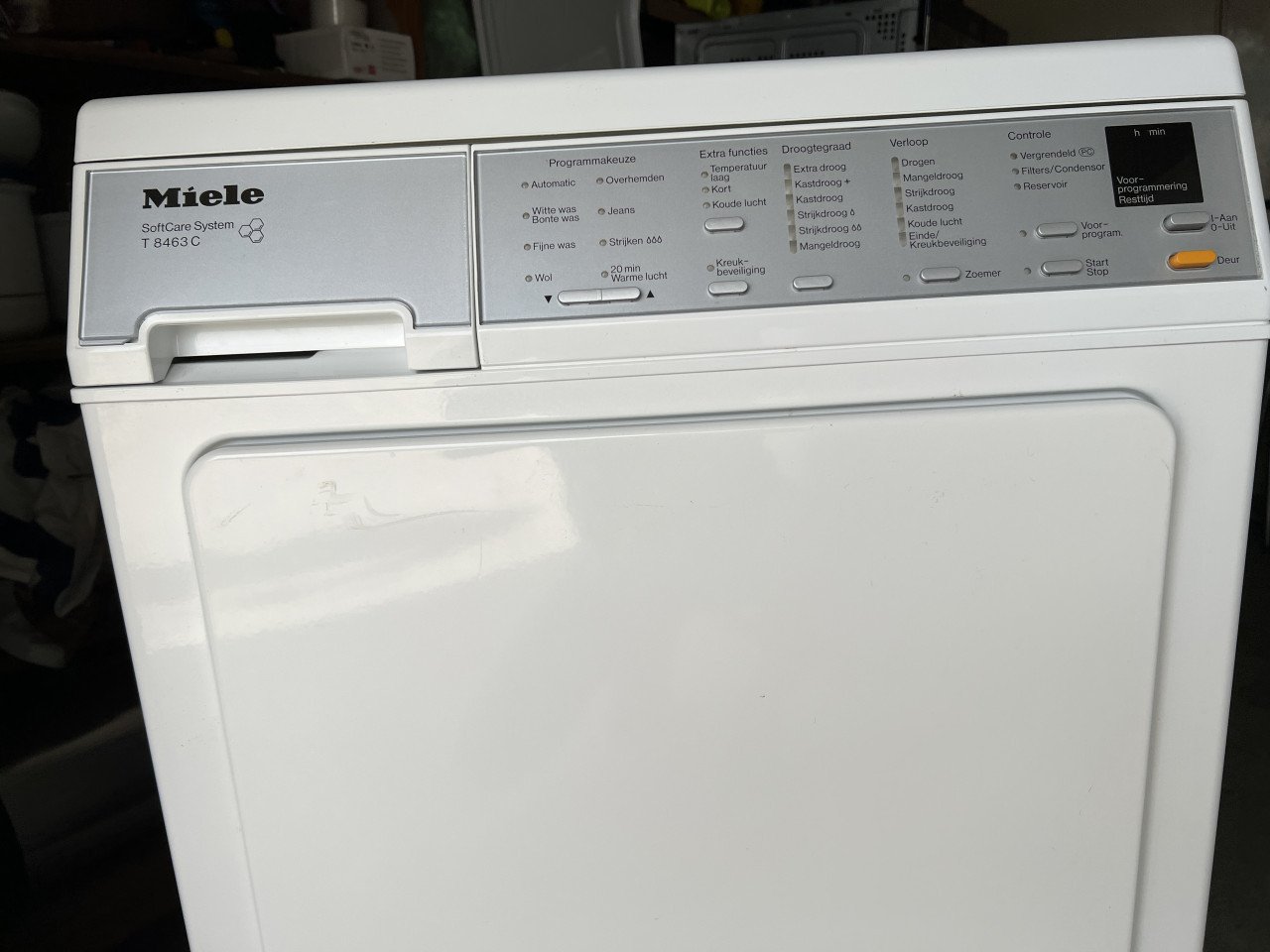 Miele SoftCare Condensdroger  6 kg capaciteit als nieuw