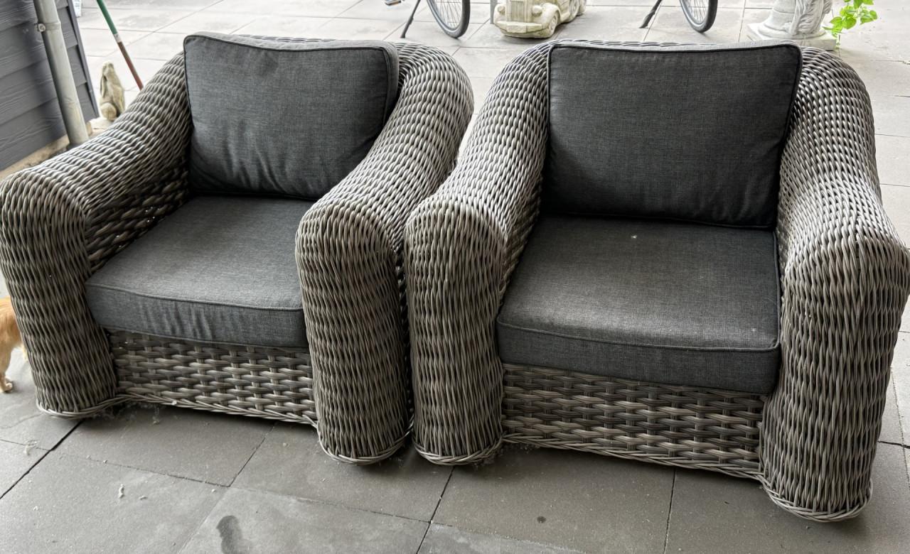 Lounge set incl vuurtafel