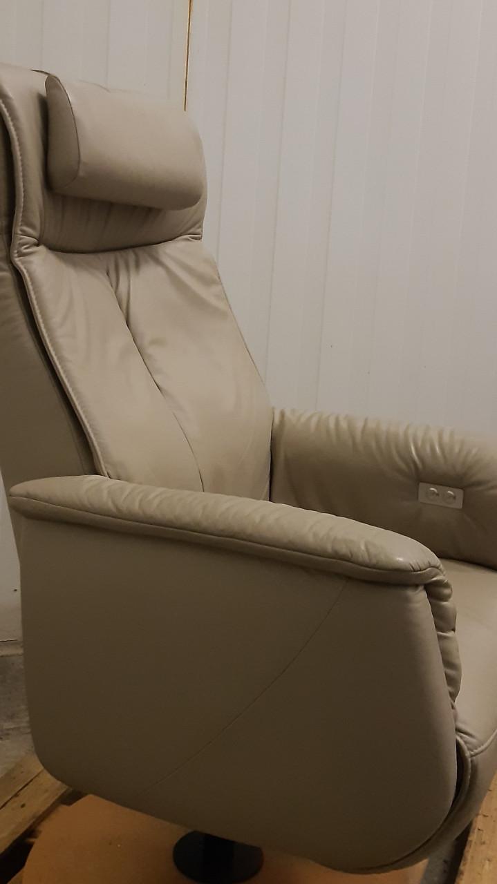 Leren sta-op-fauteuil