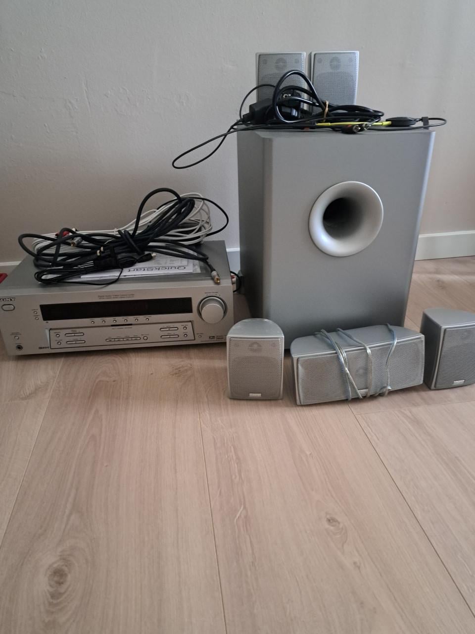 Receiver en/of surround speakerset