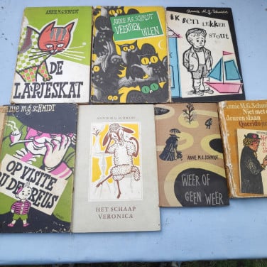 Annie M.G. Schmidt partijtje oude exemplaren