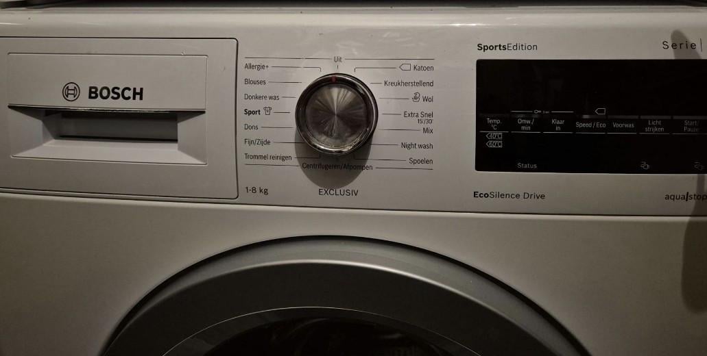 Wasmachine van Bosch