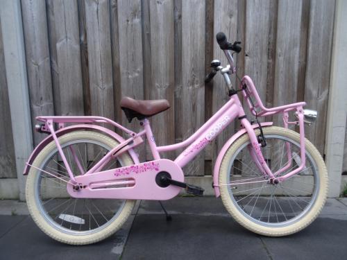🌸 Te koop: Popal Cooper 20-inch kinderfiets – Roze 🌸