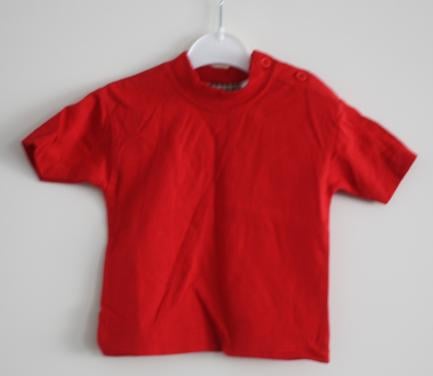 Rood tshirt maat 62