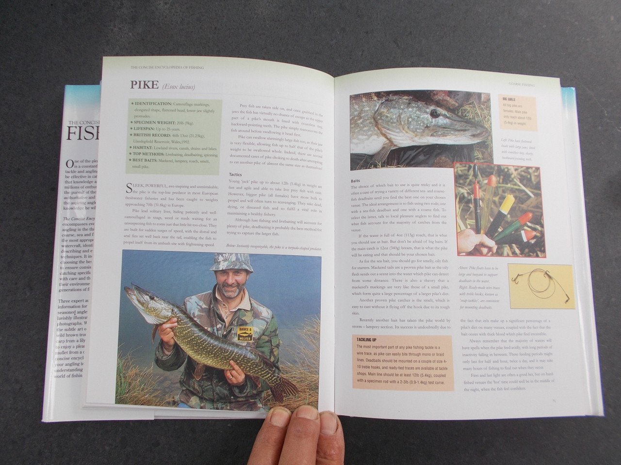 FISHING : Zee-, ZOET-VLIEGVISSEN  . 256 pagina's