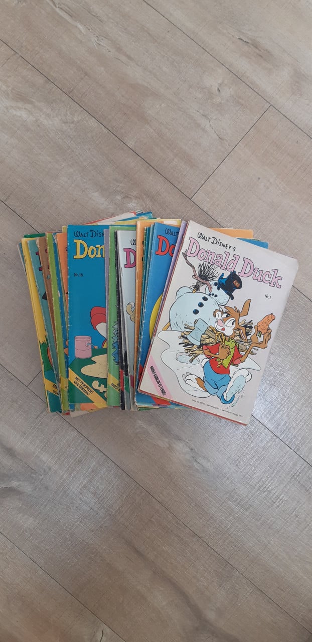 Diverse jaargangen Donald Duck 1972-1984