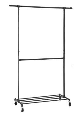 T.k.a. Kledingrek Zwart Metaal