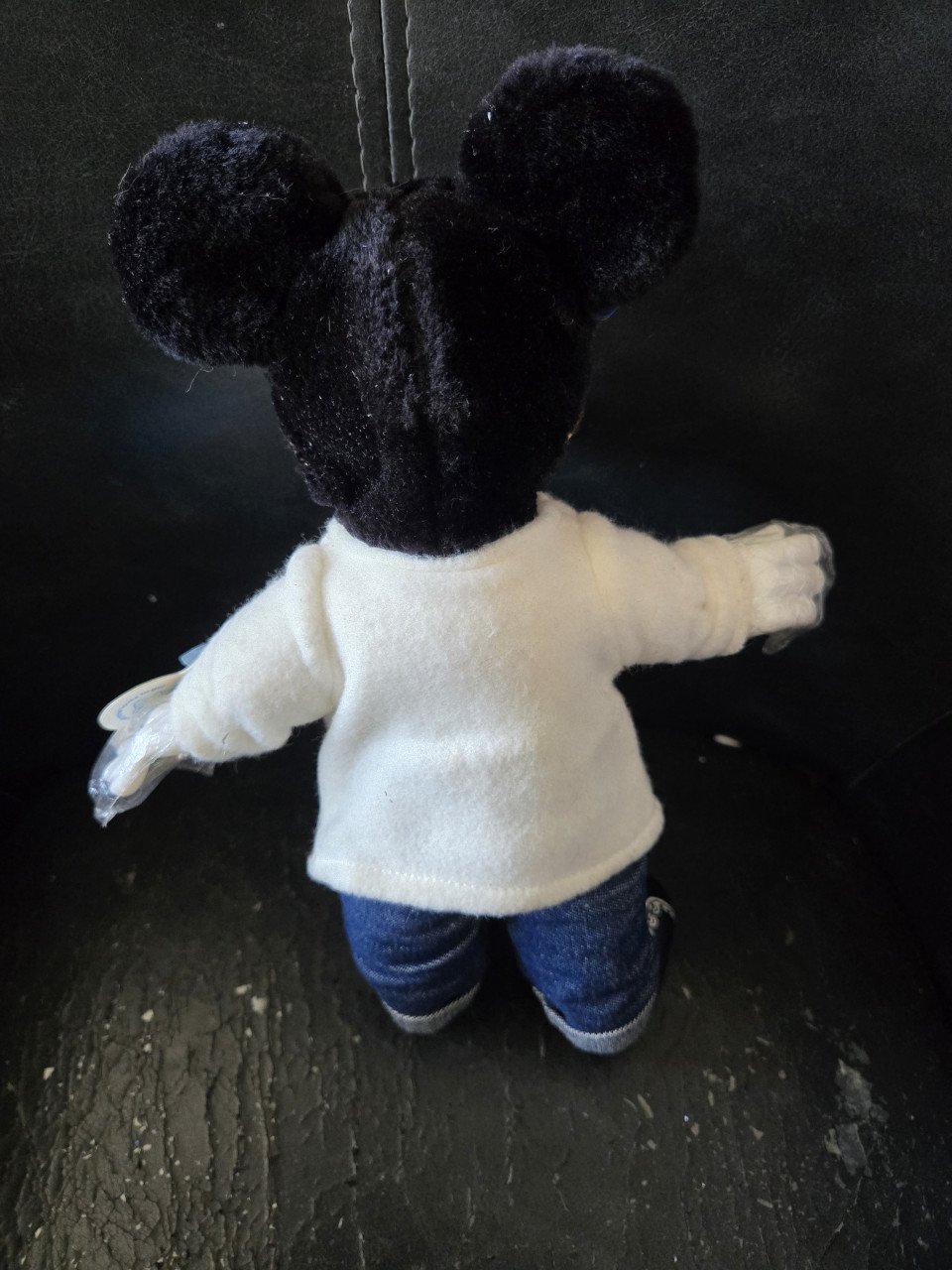Mickey Mouse-pop van Applause. Jaren 80. 28 cm In nieuwstaat.