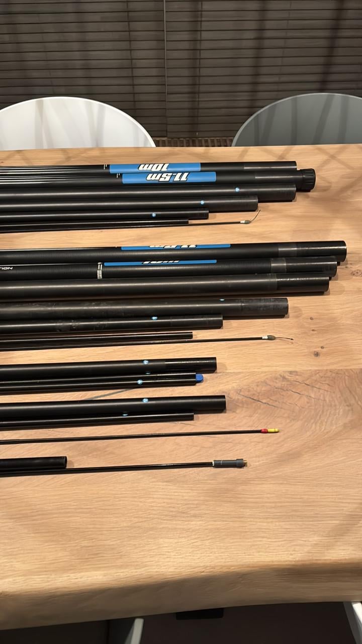 2 x preston masterclass X3 11,5 meter