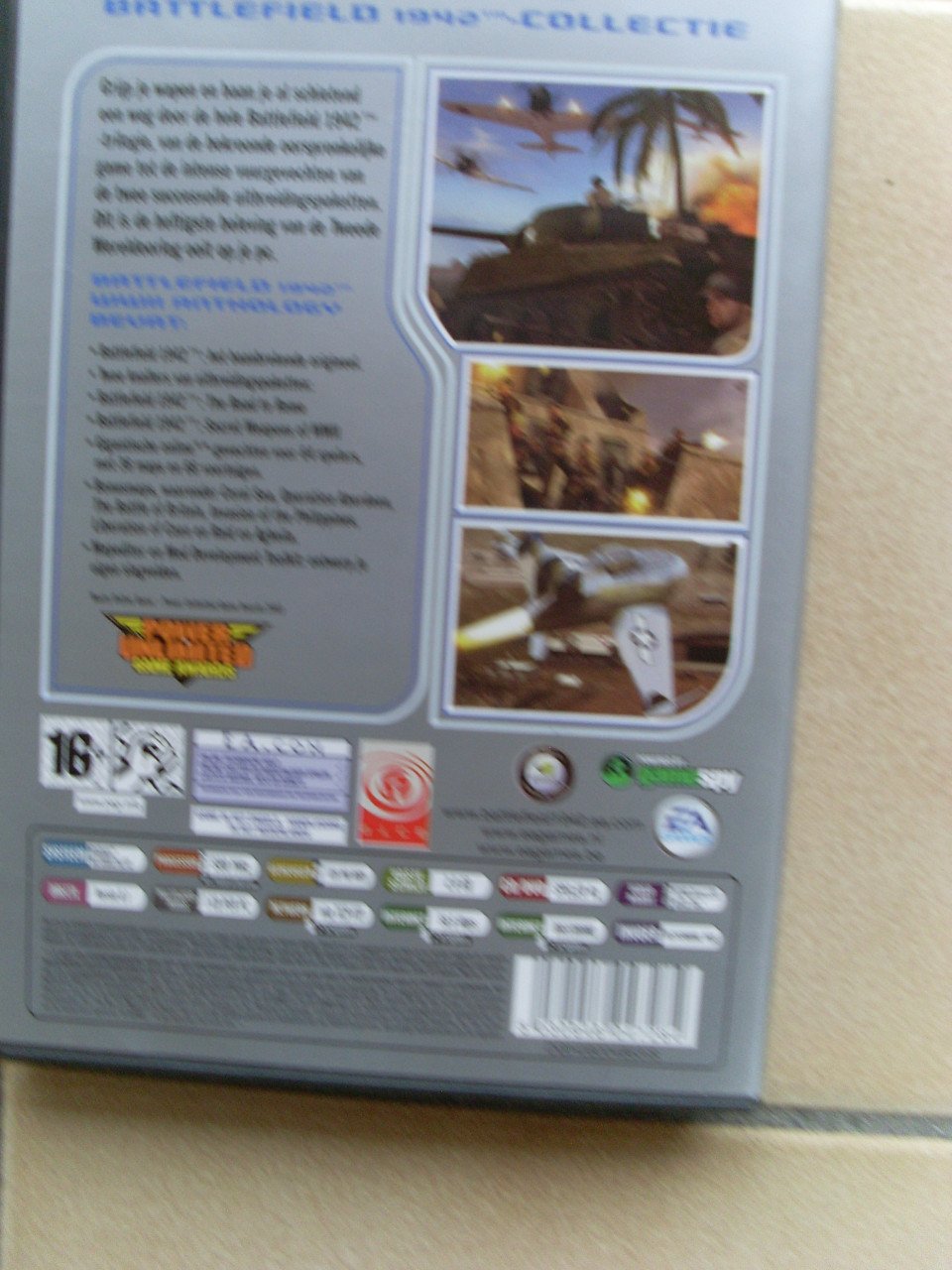 PC CD-rom Battlefield 1942 World war II anthology