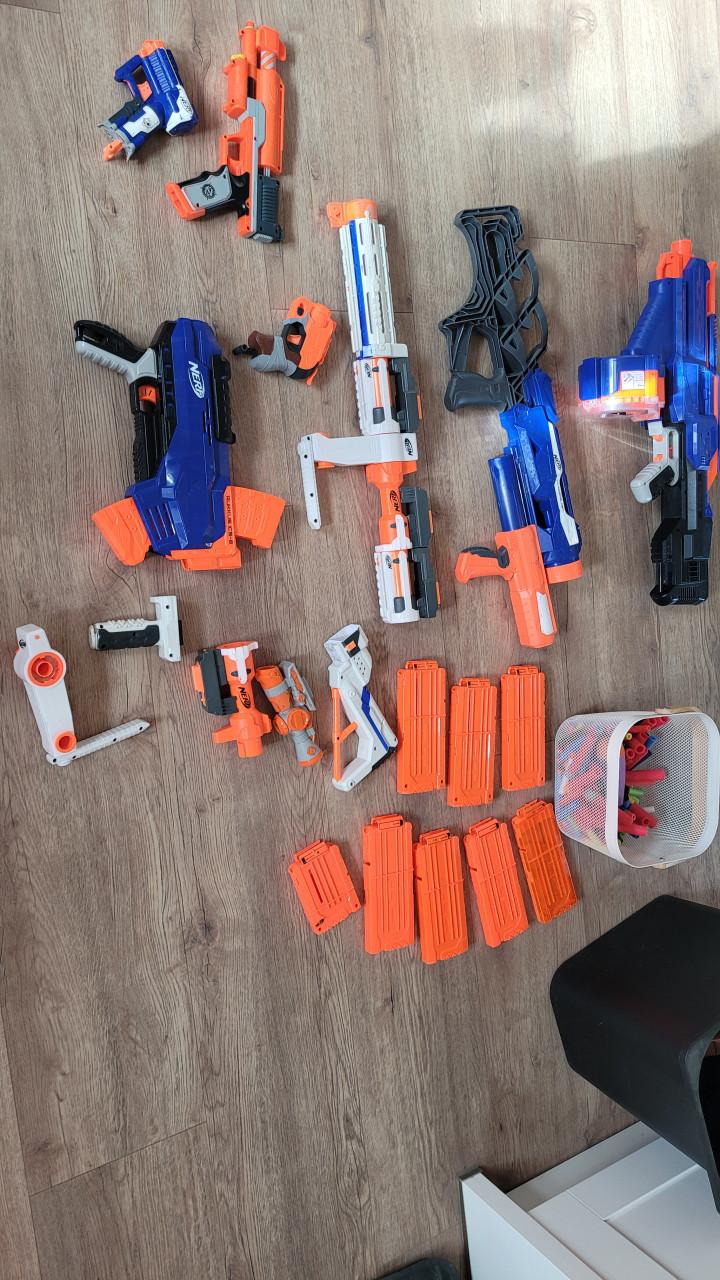 Nerf geweren en accessoires