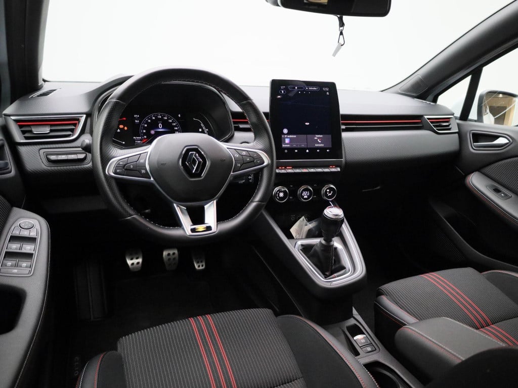 Renault Clio 1.0 tce r.s. line | lmv | sport stoelen | parkeer sensoren | c
