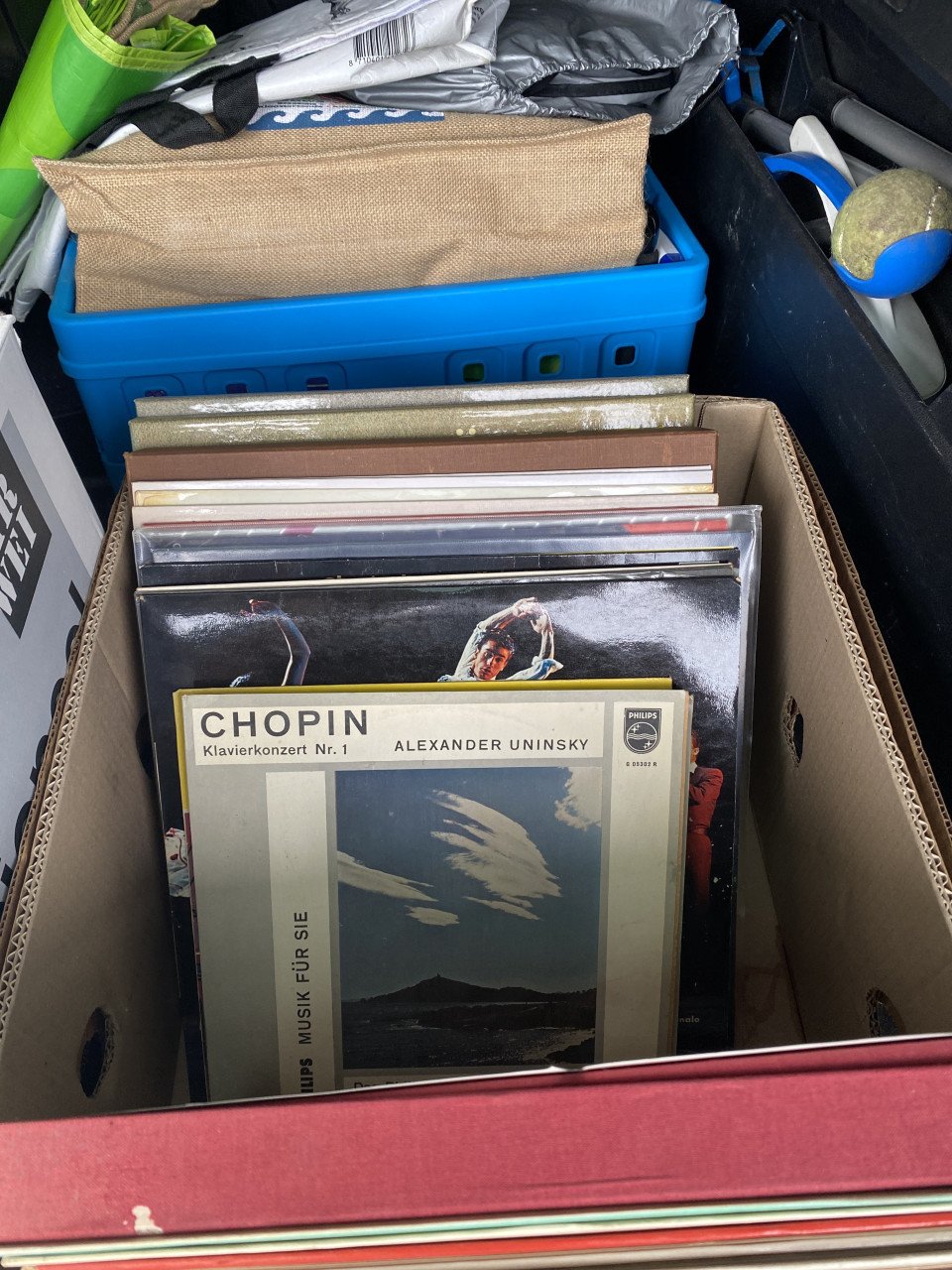 Klassieke muziek + zangers : M. Callas, E. Piaf, J. Brel e.d. LP’s