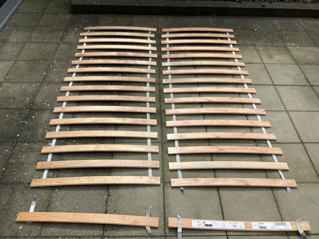 2 lattenbodems 70 x 180 gratis GOES