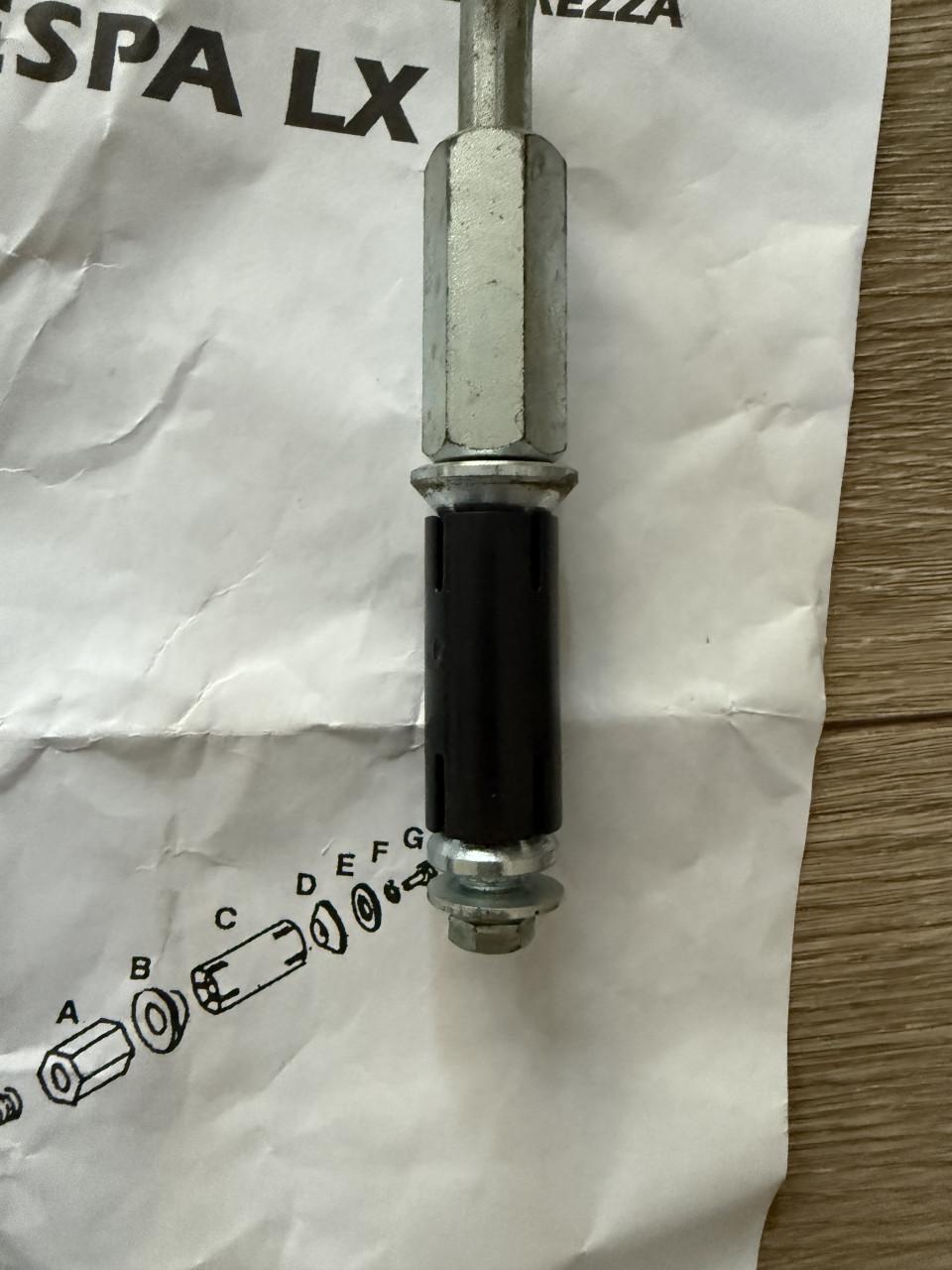 WINDSCHERM LAAG BLANK VESPA LX ORIGINEEL