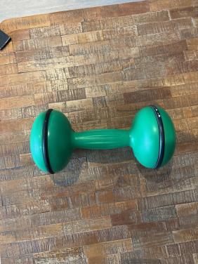 Dumbell van 6 kilo.