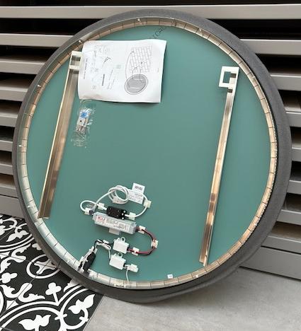 Ronde spiegel met sfeer verlichting 90cm