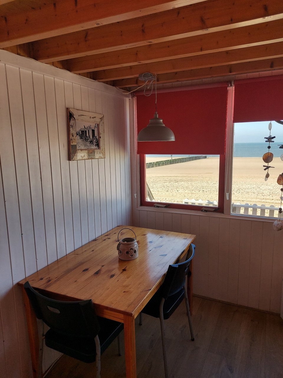 Strandhuisje, zonder staplaats