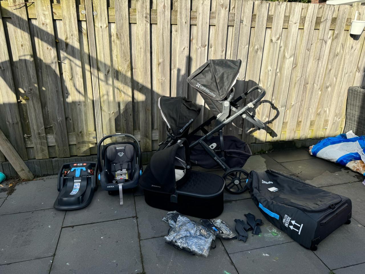 Uppababy vista kinderwagen met autostoel
