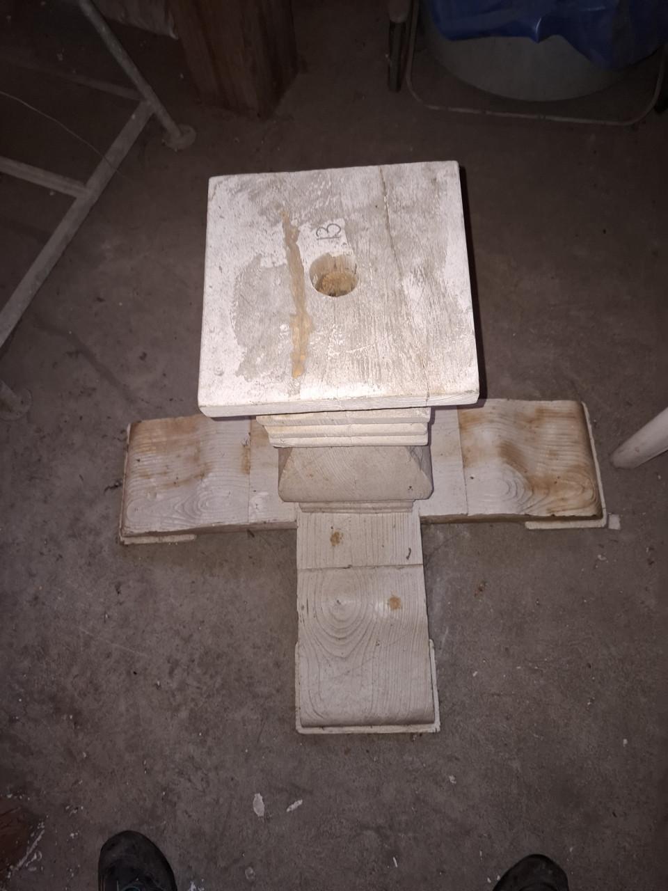 Tafelpoot groot with wash