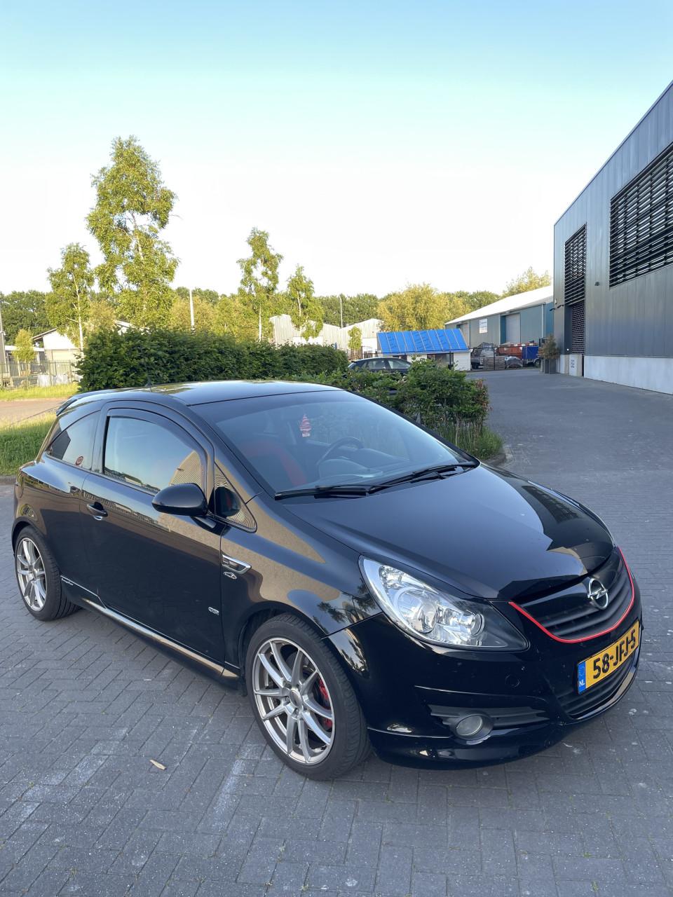 Opel Corsa 1.6 GSI Turbo 3D 2009 Zwart | 150 PK | NAP