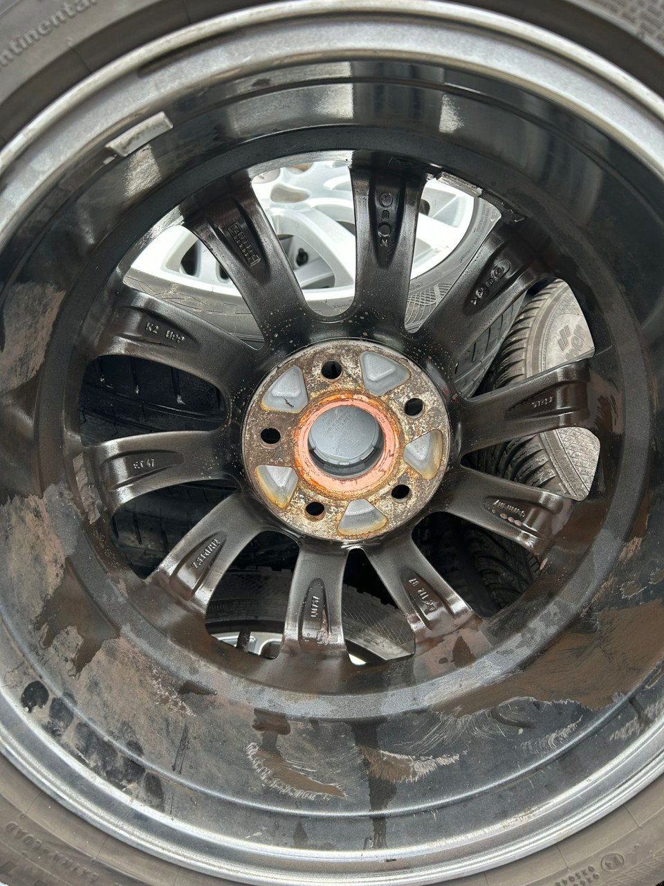 RIAL TURBINE VELGEN LM 17''INCH'' MET BANDEN