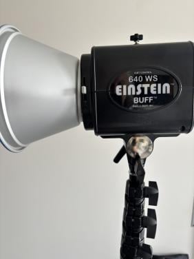 Studio flitser einstein 640W