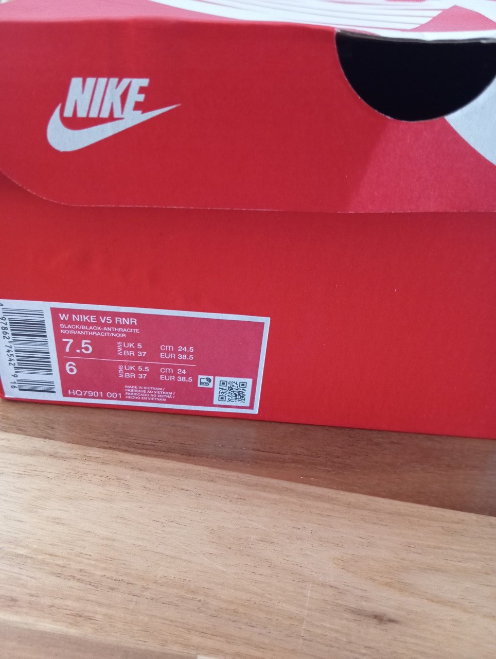 Nieuw, nike v5 rnr