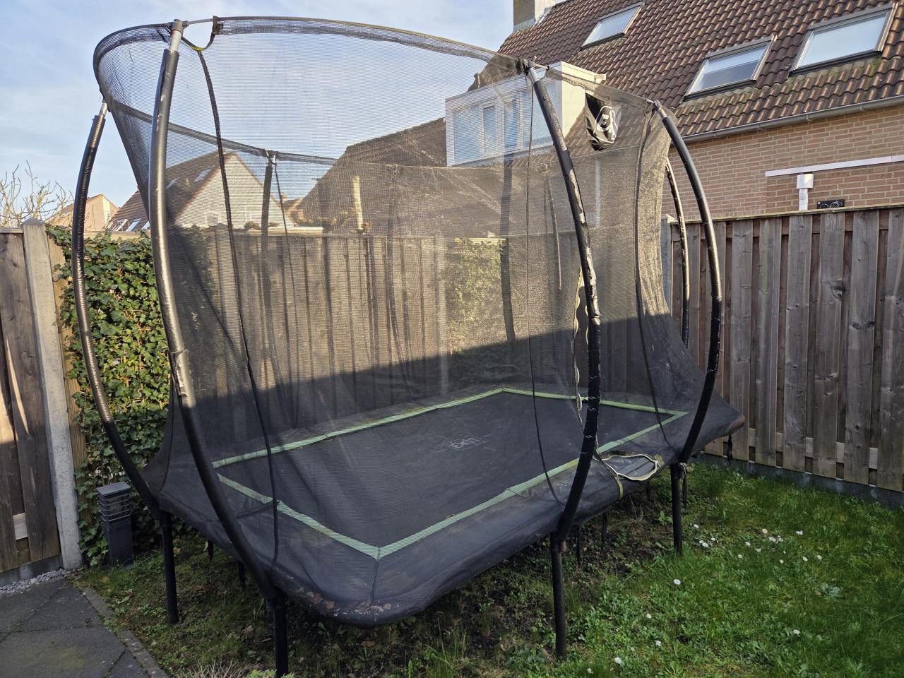 Trampoline Exit Silhouette