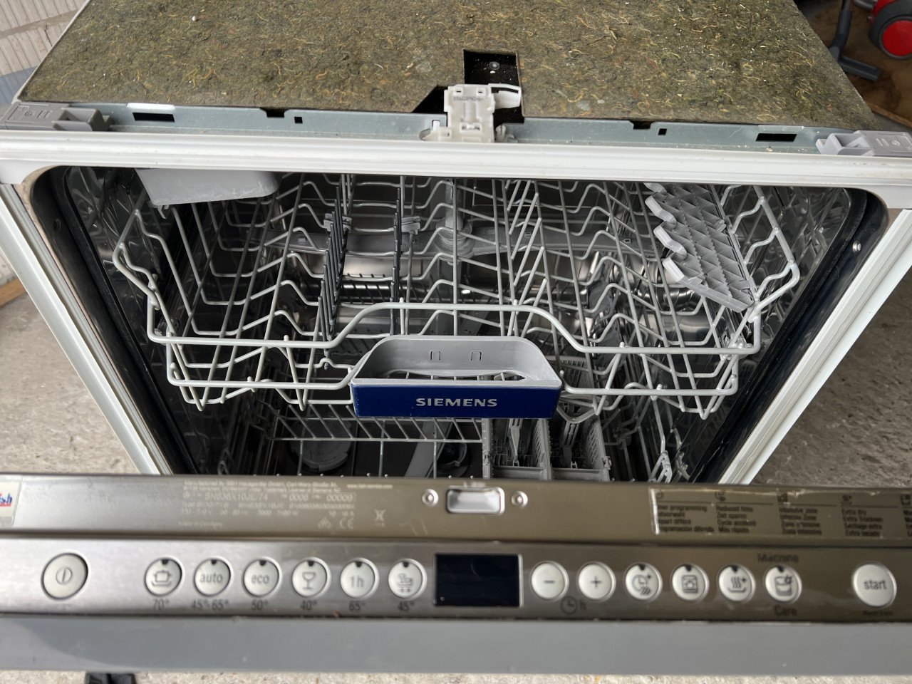 Siemens SN636X10IE inbouw vaatwasser volledig geïntegreerd klasse A++