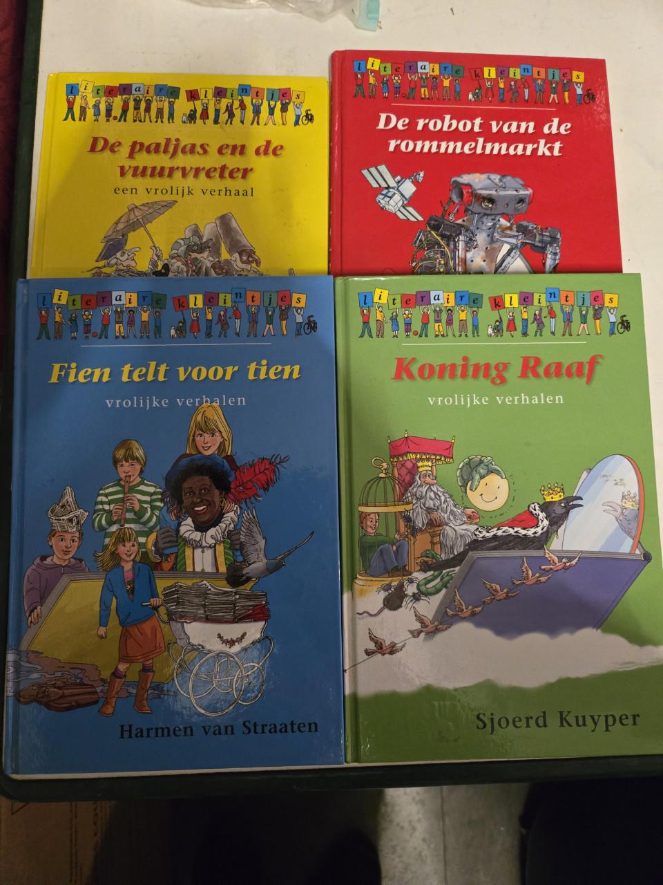 4 boekjes Literaire kleintjes 2010