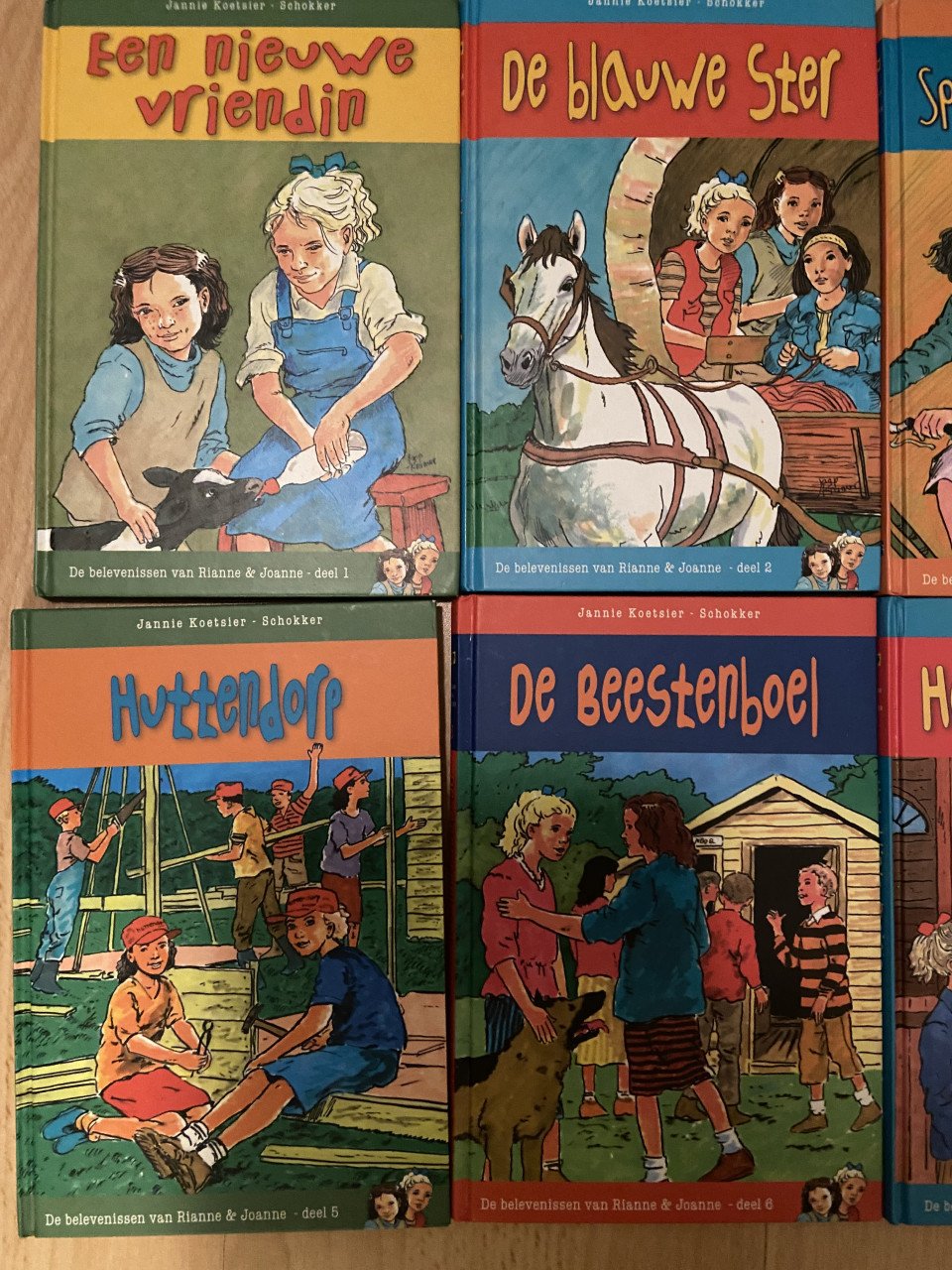 Serie kinderboeken Rianne& Joanne