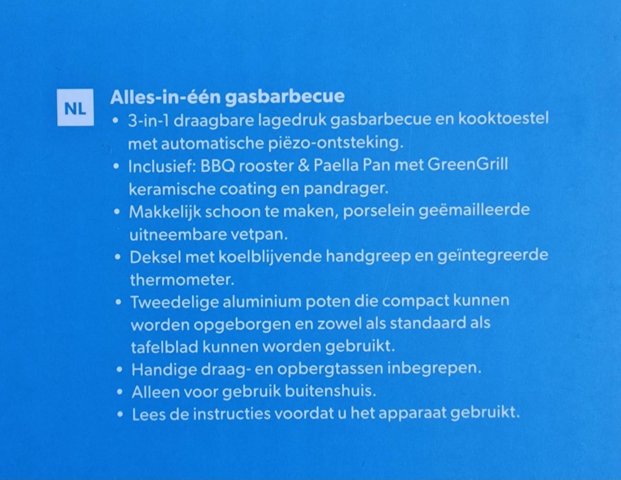 BBQ Cadac Carri Chef Paella Pan - Nieuw in doos