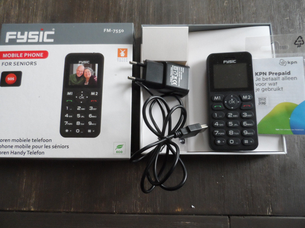 FYSIC  mobiele senioren telefoon