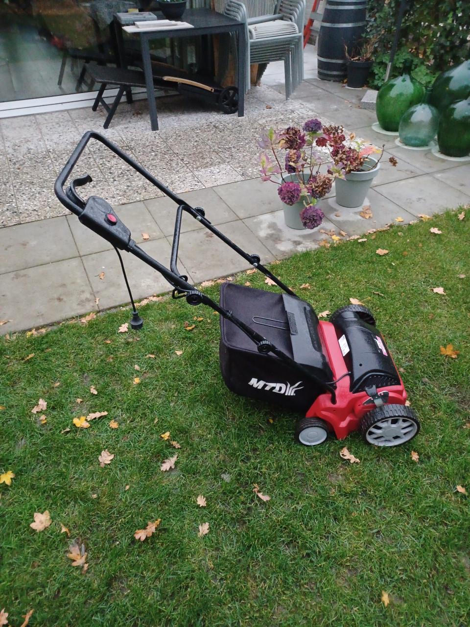 Verticuteermachine, elektrisch