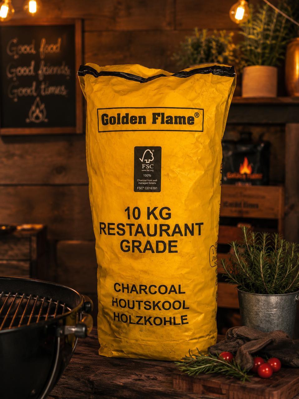 RESTAURANT Houtskool 10 kg – nu voor slechts €21,54 per zak!