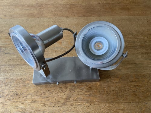 Plafondlamp, dubbele spot, LED