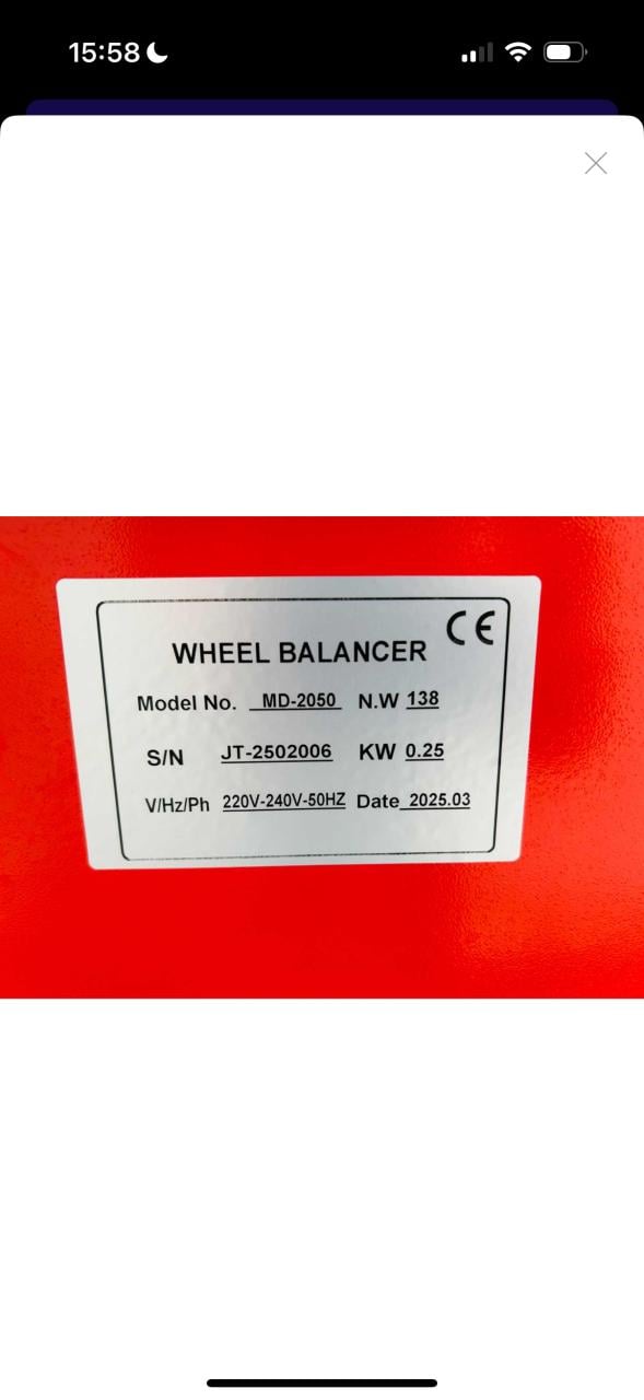 RTE Balanseermachine