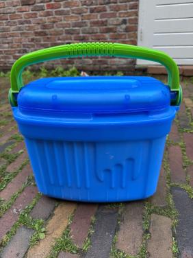 Koelbox klein 10 ltr blauw