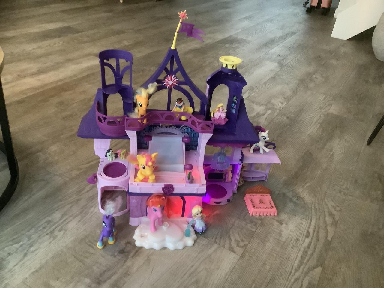 My Little Pony Kasteel/School Speelset, met licht en geluidseffecten